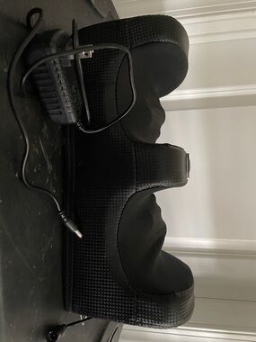 Black Electric foot Massager with Control Panel